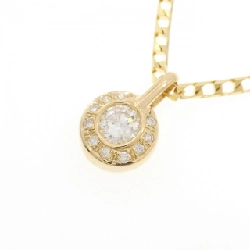 K18YG Dây chuyền kim cương - Hàng hiệu Authentic 860765