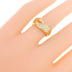 Nhẫn kim cương K18YG 0.09CT 667765