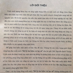 XỬ LÝ TÍN HIỆU VÀ LỌC SỐ(Full bộ 3 tập) 528674