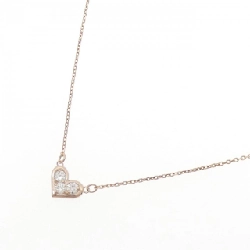 K10PG Dây chuyền kim cương hình trái tim 0.15CT - Hàng hiệu Chính hãng 859820