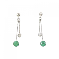 PT900 Bông tai Ngọc lục bảo 0.31CT - Hàng hiệu Chính hãng