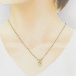 Dây chuyền kim cương K18YG 0.12CT - Hàng hiệu Chính hãng 857847