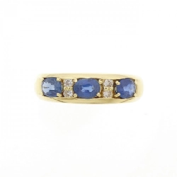 Nhẫn Sapphire K18YG 0.70CT 669223