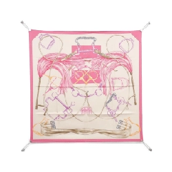 Khăn choàng Hermès PROJETS CARRES AU CRAYON 003533S