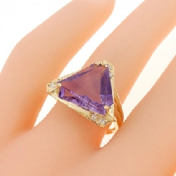 Nhẫn Amethyst K18YG 6.00CT 670113