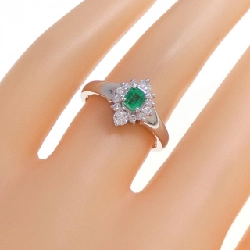 Nhẫn Emerald PT900 0.21CT 671284