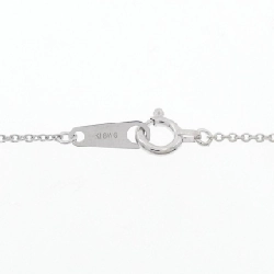 PT/K18WG Dây chuyền kim cương chéo 0.30CT - Hàng hiệu Authentic 860453