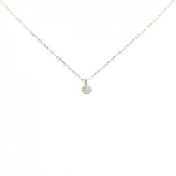 Dây chuyền kim cương Agat 0.1CT - Hàng hiệu Authentic