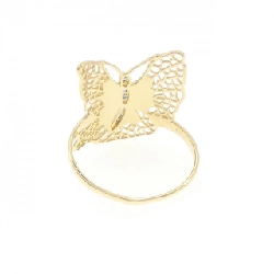 Nhẫn Sapphire Bướm K18YG 0.05CT 671839