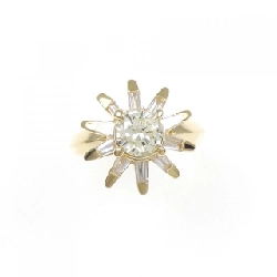 Nhẫn kim cương K18YG 0.678CT 670578