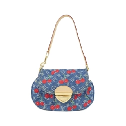 Túi xách đeo vai Louis Vuitton Monogram Cherry Denim (LV X TM) Sunset M13680 - Hàng hiệu Chính hãng