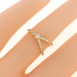 【Sản phẩm mới】Nhẫn kim cương K18YG 0.22CT 669446