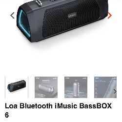 Loa Bluetooth Imusic Bassbox 6 25361