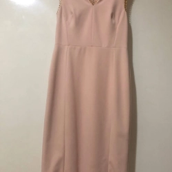 Đầm công sở Ck, size X, xl màu trắng đen 531352