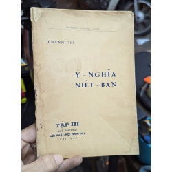Ý nghĩa niết bàn - hội phật học nam việt