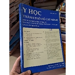 Hội nghị khoa học kỹ thuật đại học y dược TP.HCM lần thứ 27 - 15/01/2010 chuyên đề ngoại khoa phụ bản của tập 14 số 1 2010 HCM0808 TẠP CHÍ, THIẾT KẾ, THỜI TRANG