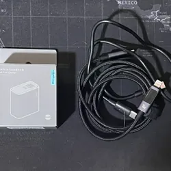 Củ sạc Cuktech 65w GaN 3 cổng out còn mới 732158