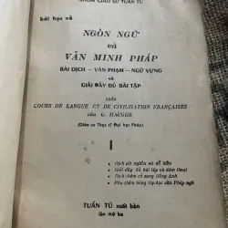 Cours de Langue et de Civilisation Françaáies- Ngôn ngữ và văn minh Pháp 1-  G. Mauger 1005978
