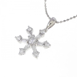 Dây chuyền kim cương Snowflake PT900/PT850 0.30CT - Hàng hiệu Chính hãng 861784
