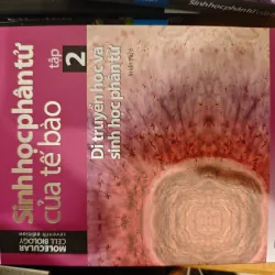 Sách Sinh học phân tử của tế bào - Tập 1, 2, 3, 5 đầy đủ bộ 589439