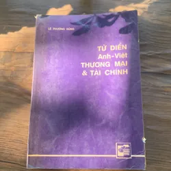 Từ điển Anh - Việt thương mại và tài chính, Lê Phương Dũng