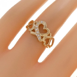 Nhẫn kim cương hình trái tim K18YG 0.05CT - Hàng hiệu Chính hãng 854148