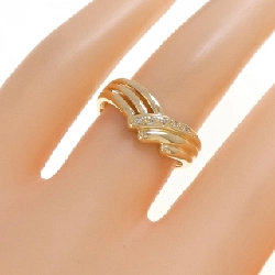 Nhẫn kim cương K18YG 0.03CT - Hàng hiệu Authentic 851163