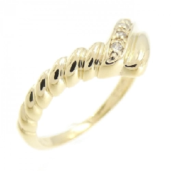 Nhẫn kim cương K18YG 0.03CT