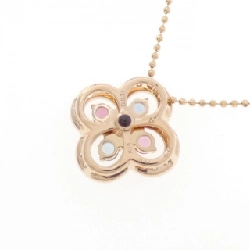 K18PG Hoa Đá Màu Dây Chuyền - Hàng hiệu Chính hãng 848064