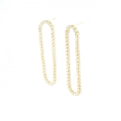 K18YG Bông tai kim cương 2.00CT - Hàng hiệu Chính hãng 866937