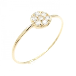 Nhẫn kim cương K18YG 0.10CT - Hàng hiệu Chính hãng