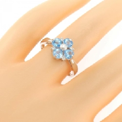 Nhẫn Blue Topaz K18WG - Hàng hiệu Chính hãng 847324