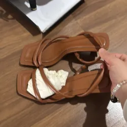 Sandal zara size 35 cao 5cm 752422