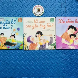 Bộ sách “CẢ NHÀ THƯƠNG CON” - 3 quyển