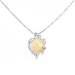 K18WG Opal Necklace 2.65CT - Hàng hiệu Chính hãng