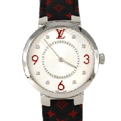 Louis Vuitton Tambour Monogram 8P Q13MJA SS Quartz - Hàng hiệu Authentic
