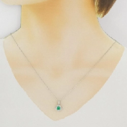 Dây chuyền ngọc lục bảo PT900/PT850 0.54CT - Hàng hiệu Authentic 858573