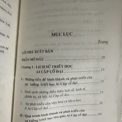 LỊCH SỬ TRIẾT HỌC AI CẬP & LƯỠNG HÀ CỔ ĐẠI 786581