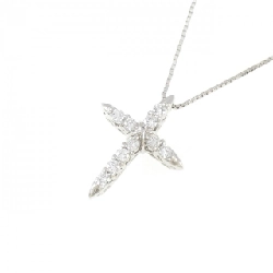 Dây chuyền kim cương PT850 hình chữ thập 0.40CT - Hàng hiệu Authentic 860888