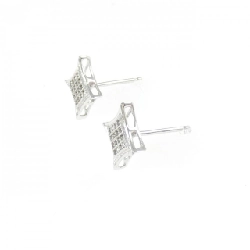 K18WG Bông tai kim cương 0.10CT - Hàng hiệu Chính hãng 865608