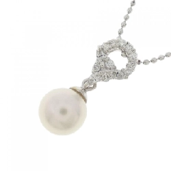 K18WG Dây chuyền ngọc trai Akoya 7.2mm - Hàng hiệu Chính hãng 857393