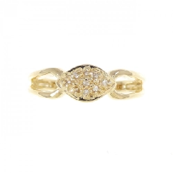 Nhẫn kim cương K18YG 0.03CT 671223