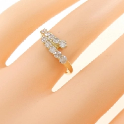 Nhẫn kim cương K18YG 0.50CT 673432