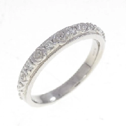 Nhẫn kim cương PT950 hồng 0.12CT - Hàng hiệu Authentic