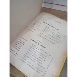 Algèbre et trigonométrie: Classe de Première A', C, M et M' - C. Lebossé, C. Hémery 711538