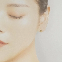 K10YG Peridot Bông tai - Hàng hiệu Chính hãng 871458