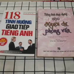 2 quyển tiếng anh Giao Tiếp và Phỏng vấn