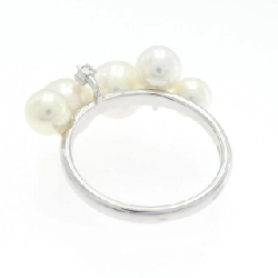 Nhẫn ngọc trai Akoya K18WG 668690