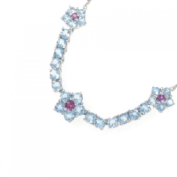 K18WG Garnet Necklace - Hàng hiệu Authentic 857221