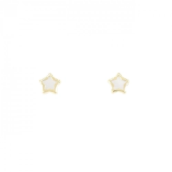 Bông tai Mẹ ngọc trai 750YG - Hàng hiệu Authentic